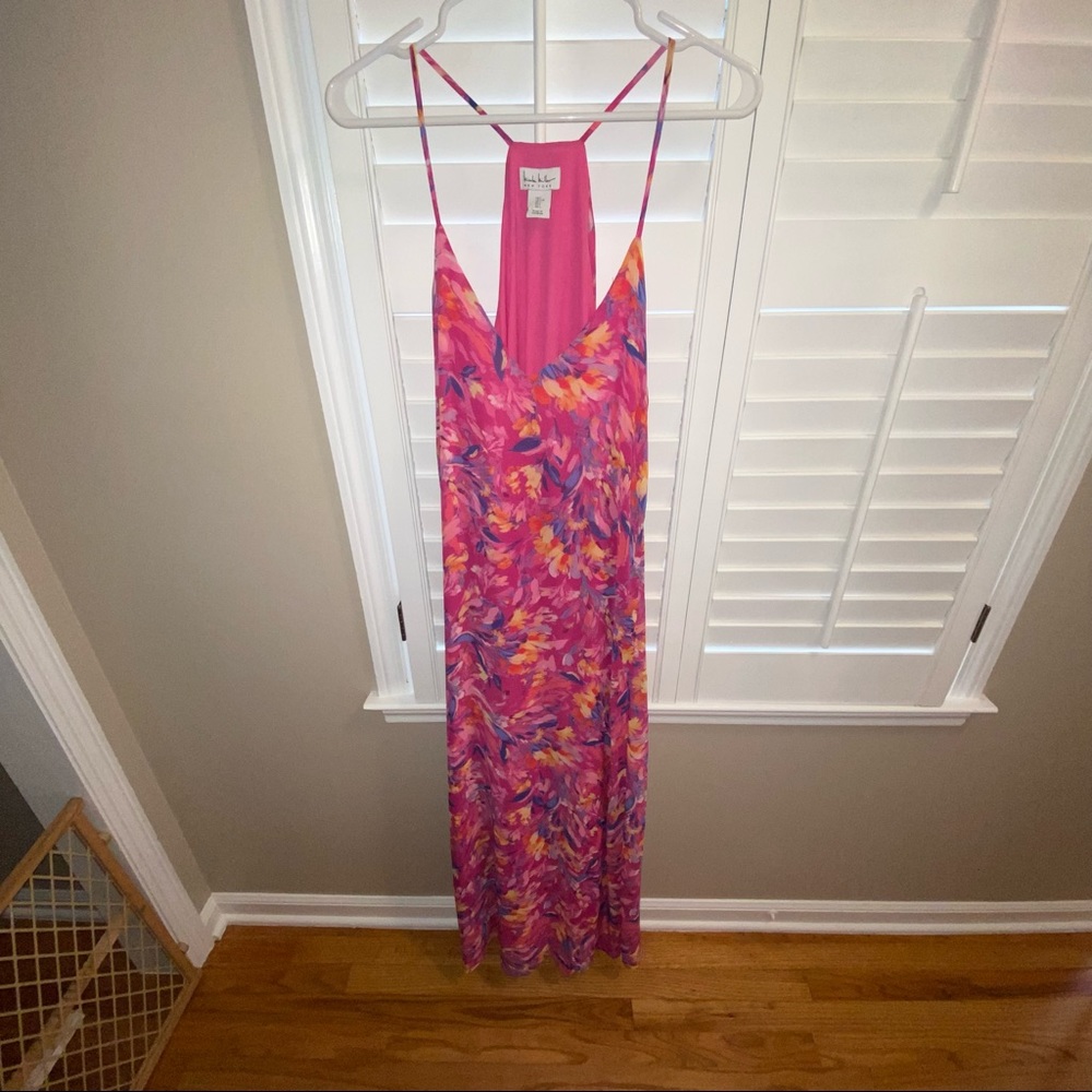 NWT Nicole Miller maxi dress size Large